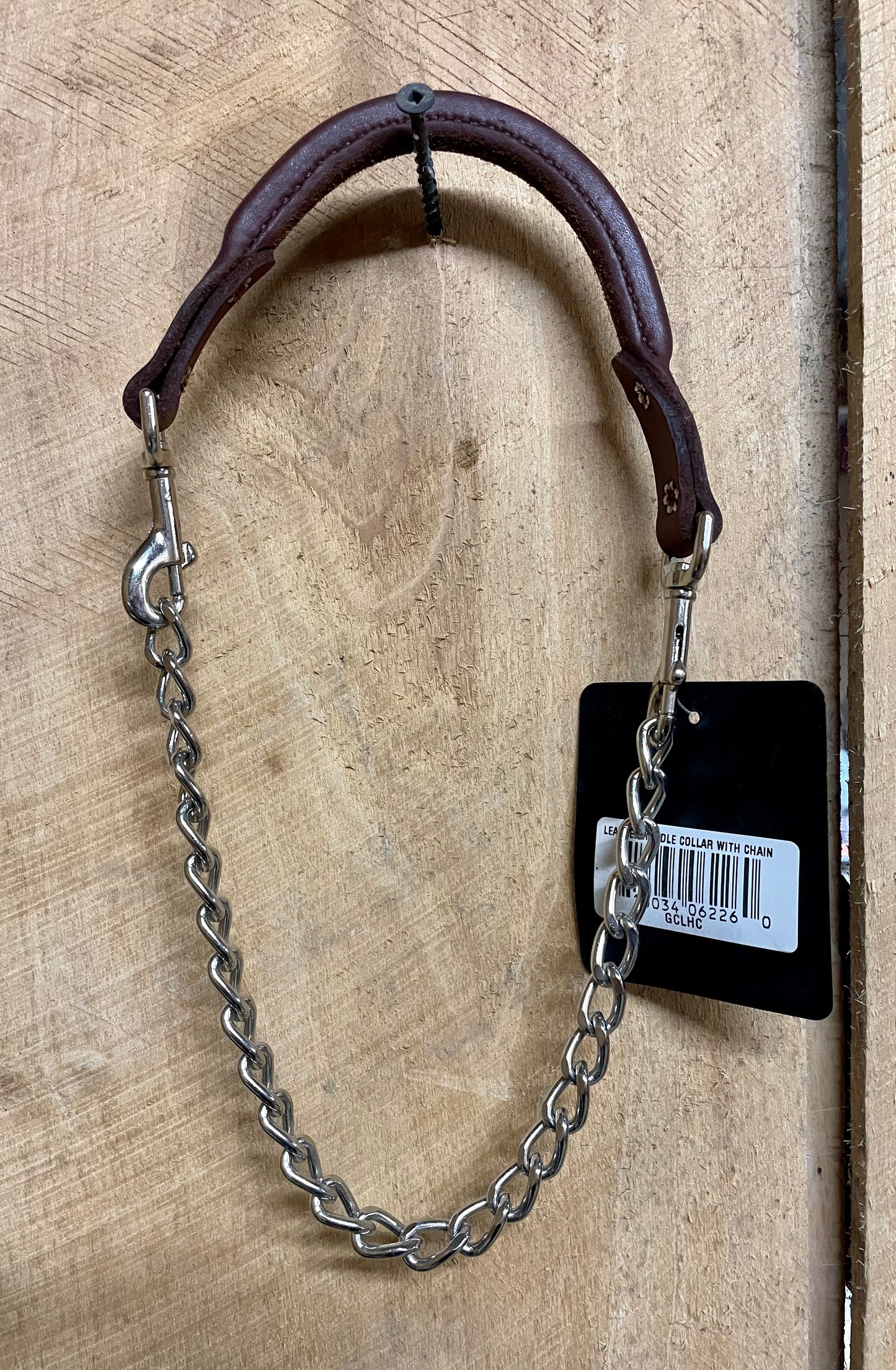 SULLIVANS LEATHER HANDLE GOAT COLLAR